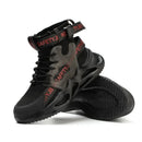 Lightweight Men Safety Shoes Steel Toe Work Sneakers Anti-smash Protective Shoes Anti-smash Anti-puncture Indestructible Shoes