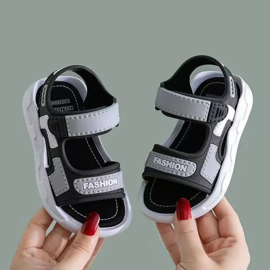 Fashion Kids Sandals Baby Shoes Boy Soft Sole Non-slip Boys Girls Sandals Toddler Children's Shoes Summer Beach 2-10 Years - M & M Global