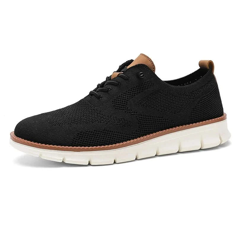 YRZL Men Casual Sports Shoes Anti Slip Wear-Resistant Breathable Cushioning Color Blocking Design Versatile Casual Sports Shoes - M & M Global