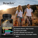 Shilajit Resin Himalaya Capsules - 15250 mg - Combination of Ashwagandha, Ginseng, Cordyceps, Ginkgo, Turmeric - M & M Global