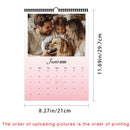 1pc/2pcs 2026 Custom Calendar - Personalized Wall Calendar Upload 6 photos Wall calendar Birthday, Christmas, New Year gift