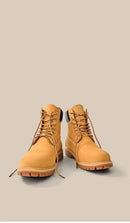 Boots Men High Top Boots High Quality Women Leather Shoes Fashion Outdoor Sneakers Men Lace Up Non-Slip Ankle Boots for Couple - M & M Global