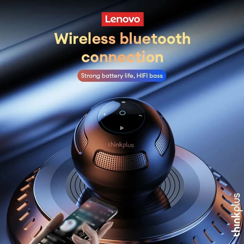 Ship From US Lenovo Bluetooth Speaker Portable Outdoor Long Endurance Home Music Player HiFi Stereo Surround Sound Box TS5