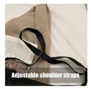 Ladies' fashionable leather PU handbag, designer shoulder bag, crossbody bag, armpit bag - M & M Global