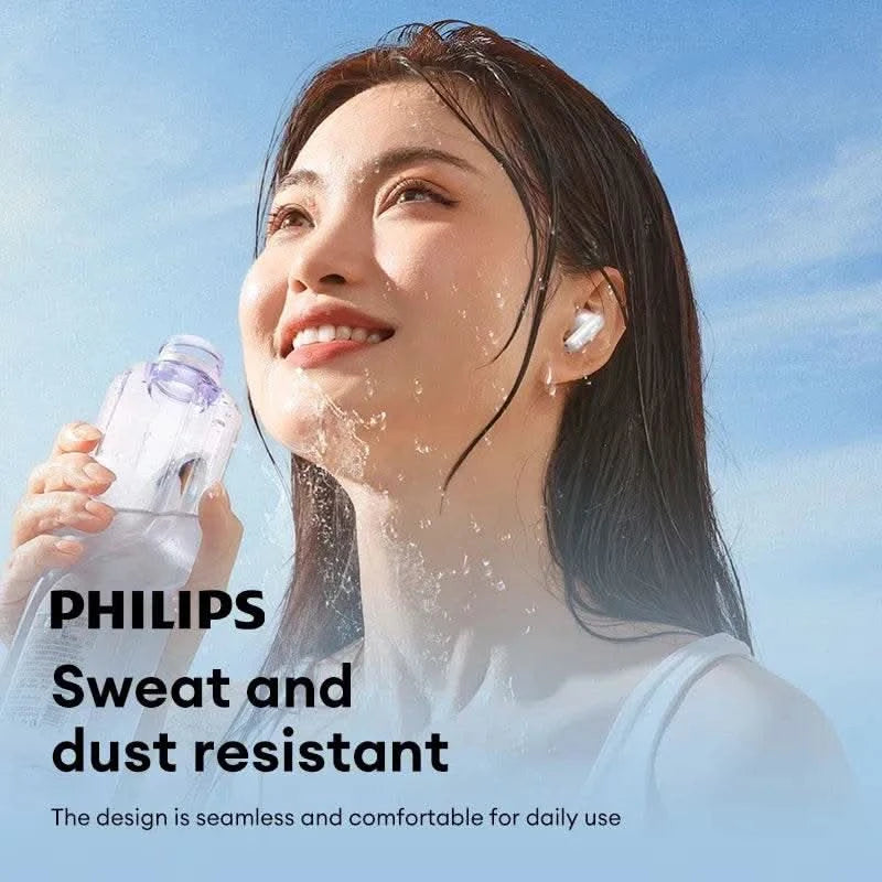 Choice Philips TAT2169 InEar Wireless Bluetooth 5.4 Earphones 3D Stereo Sound Waterproof Earbuds Game Sport Headset with Mic - M & M Global