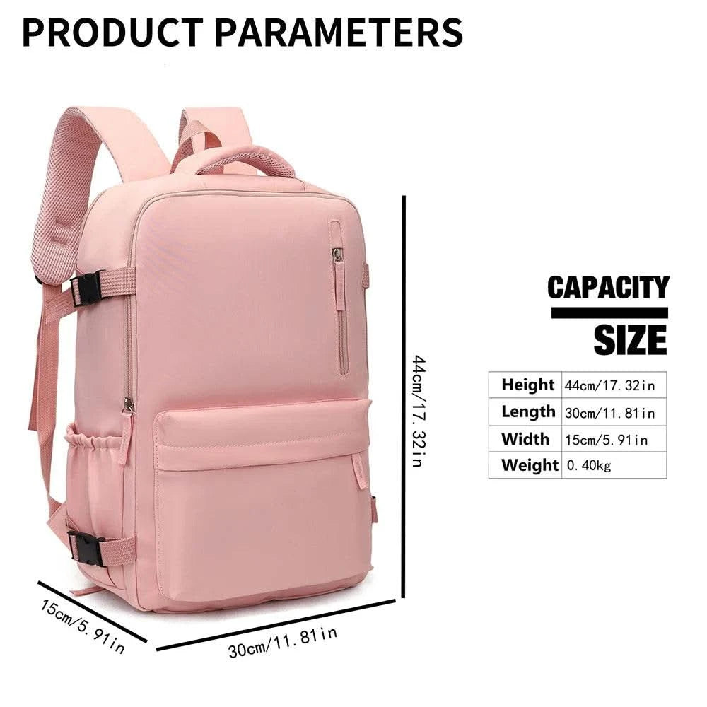 Backpack, Short Distance Travel Bag, Large Capacity Backpack, Business Travel Luggage Bag, Computer Bag, Tutoring Backpack - M & M Global