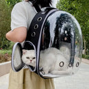 Pet Cat Carrying Bag Space Pet Backpacks Breathable Portable Transparent Backpack Puppy Dog Transport Carrier Space Capsule Bags - M & M Global