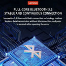 100% Lenovo Official Genuine Thinkplus XT80 Wireless Bluetooth Earphones 100h Ultra-long Battery Life Waterproof Sport Headphone - M & M Global