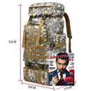 Rilibegan Men Travel Backpack Tactical Climbing Outdoor Hiking Camouflage Multifunctional Bag Men Backpack - M & M Global