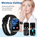 Smart watch, Bluetooth calling, message reminder, multi-sports mode, suitable for iPhone/Android phones