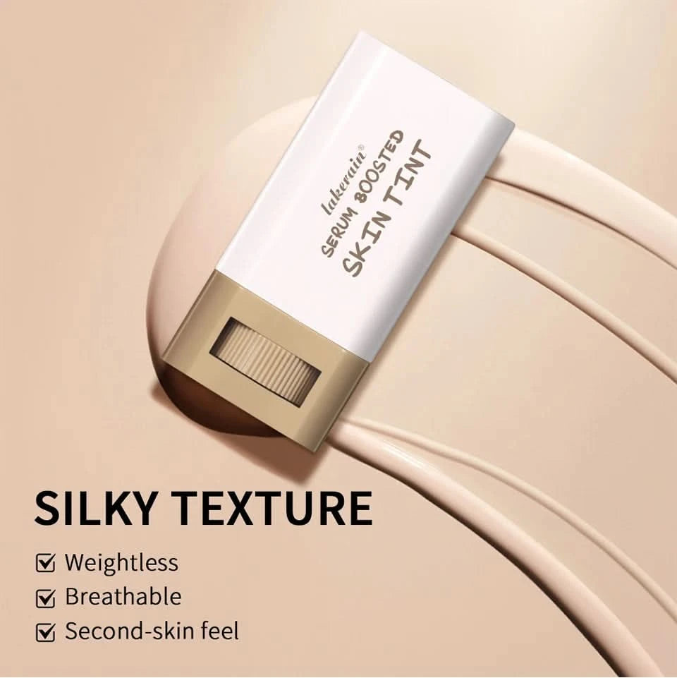 Stick Foundation Balm Serum Boosted Skin Tint Foundation Stick Smooth Plumper Hight Coverage Travel Bronze Foundation Stick Make - M & M Global
