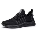 2024 Autumn New Trendy Men's Shoes Mesh casual non slip sneakers Fashion breathable male footwear Outdoor comfortable light shoe - M & M Global