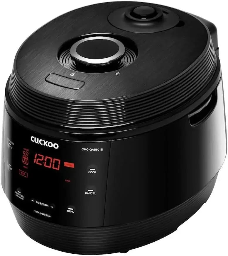 CMC-QAB501SB | 5QT. Standard 8-in-1 Pressure Cooker | 10 Menu Options: Slow Cooker, Sauté, Steamer, Yogurt & More, Made in Korea - M & M Global