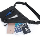 Holster Men's Left Right Nylon Shoulder Bag Anti-theft Bag Chest Bag Hunting Multifunctional Concealed Tactical Storage Gun Bag - M & M Global