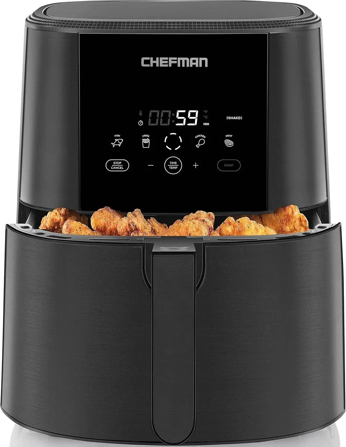 Touch Air Fryer, The Most Compact And Healthy Way To Cook Oil-Free, 5 Quart & Disposable Air Fryer Liners, Heat-Resistant Parchm - M & M Global