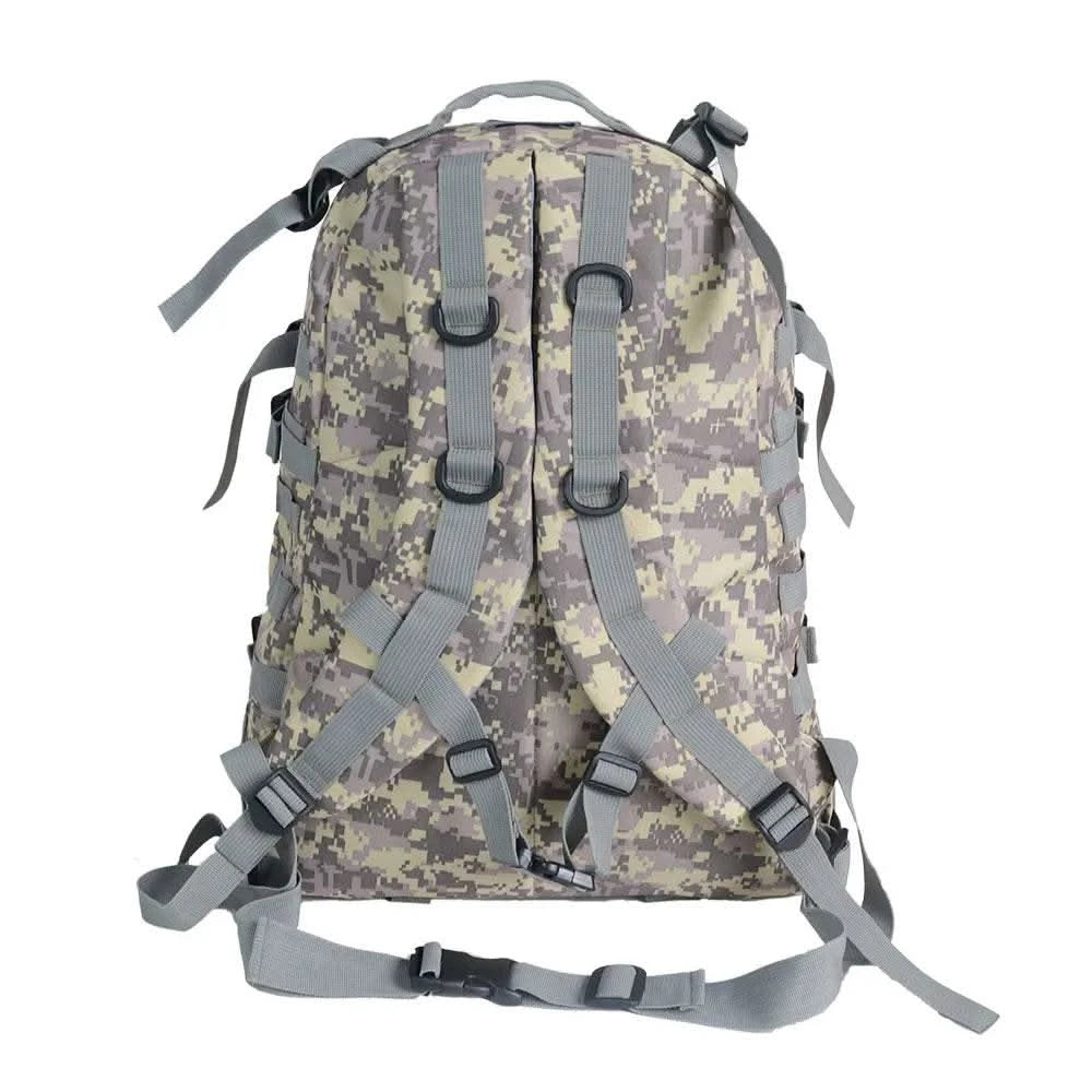 45L 3D Tactical Outdoor Camo bag Shoulder Attack Mountain riding charge bag Python Print PUBG Eating Chicken backpack - M & M Global