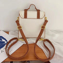Vintage women messenger bags pu leather female shoulder bag small ladies Totes 2024 new Multifunction schoolbag bagpack handbag - M & M Global