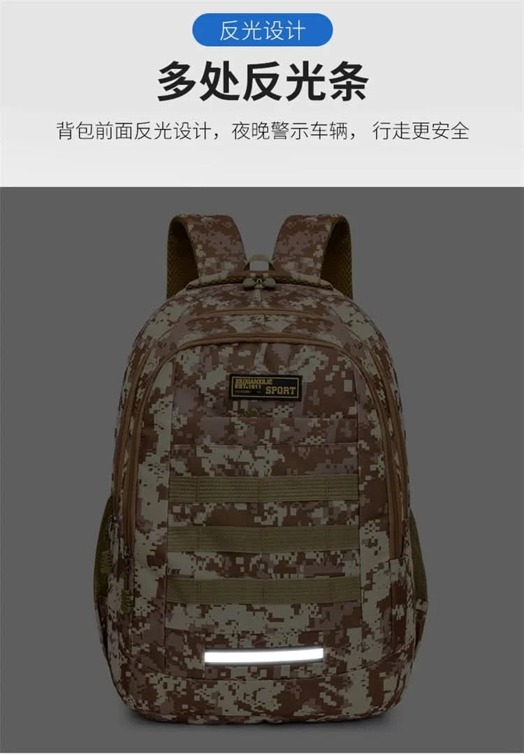 High Quality Large Capacity Outdoor Tactical Backpacks Waterproof Multi Functional hiking bag Outdoor Trekking  Camping Backpack - M & M Global