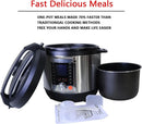 12-in-1 Electric Pressure Cooker, Slow Cooker, Rice Cooker, Steamer, Sauté, Yogurt Maker & Warmer, One-Touch Programs,Support DI - M & M Global