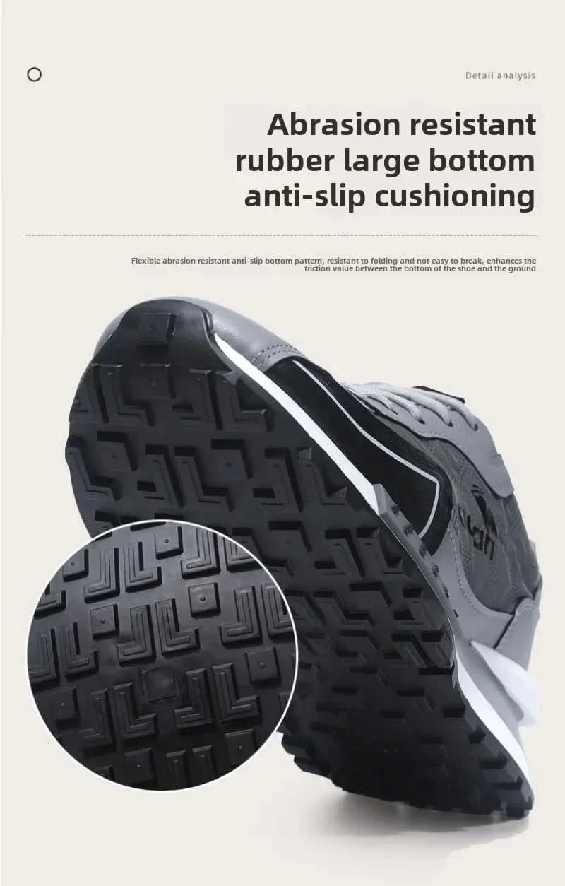 Men Sneakers Autumn Fashion Breathable Running Shoes Outdoor Jogging Sports Trainers Platform Non-slip - M & M Global