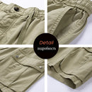 Summer Men Cargo Cotton Shorts Mens Multi Pocket Casual Shorts Spring Mens Jogger Pants Fashion Beach Shorts Dropshipping LZLLTT