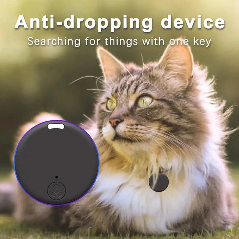 Mini GPS Locator AntiLost Alarm Wallet Keychain Smart Tag Bluetooth-Compatible Tracer Keychain Dog Pet Child Tracker Key Finder - M & M Global