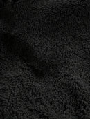 Fleece Solid Colour Hoodie Casual Long-Sleeved Hooded Sweatshirt Women's Autumn And Winter New Models 2024 Warm Solid Colour