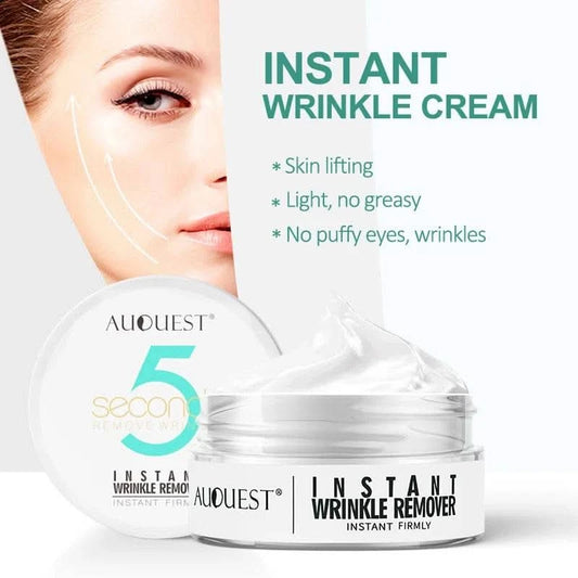 AUQUEST 5 Seconds Instant Anti Wrinkle Face Cream Peptide Anti Aging Lifting Firming Nourish Facial Cream Skin Care - M & M Global