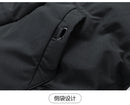 Men Long Parka Fashion Brand Casual Winter Windbreaker Jacket with Hood Coats Fashion Clothing Men All-match Thicken Warm Parkas