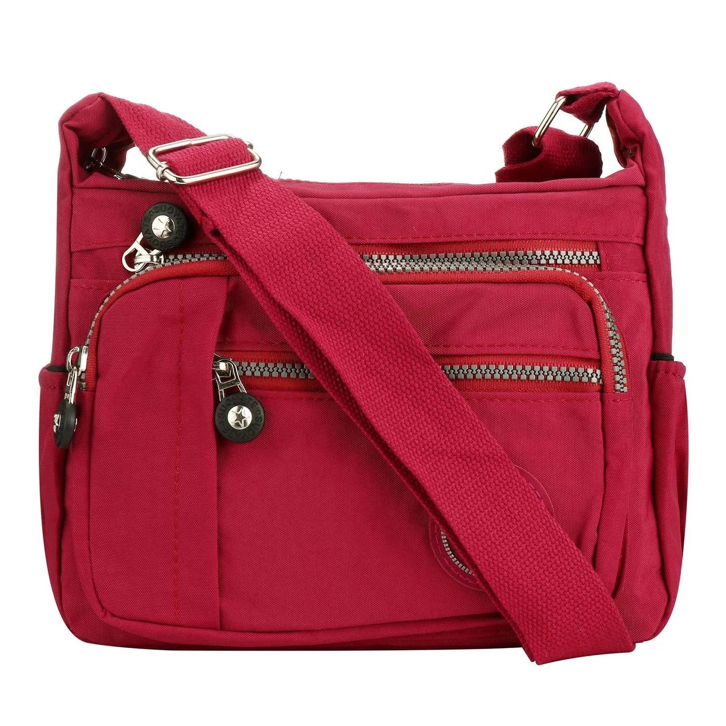 Large Capacity Nylon Crossbody Shoulder Bag for Home Use Middle-Aged And Elderly Women Casual Multi-Socket Slanting Bag - M & M Global