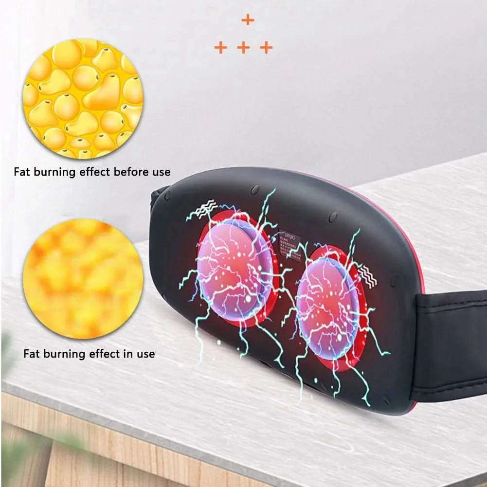 Pro Body Slimming Massager Electric Slimming Belt Fat Burning Abdominal Massage Beauty Health Massager Machine - M & M Global