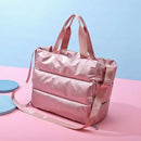 Women Gym Bags Waterproof Sports Swimming Yoga Mat Pink Weekend Travel Duffle Bags for Women Sport Fitness Shoulder Handbag