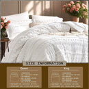7-Piece Tufted Comforter Set – Soft All-Season Bedding Set with Decorative Pillows, Stylish Bed Set for Bedroom Decor, Ideal Gift for Any Occasion