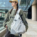 Techwear Style Outdoor Motorcycle Sport Single Shoulder Backpack Unisex Hip Hop Multifunction Chest Bag Tactical Crossbody Bag - M & M Global