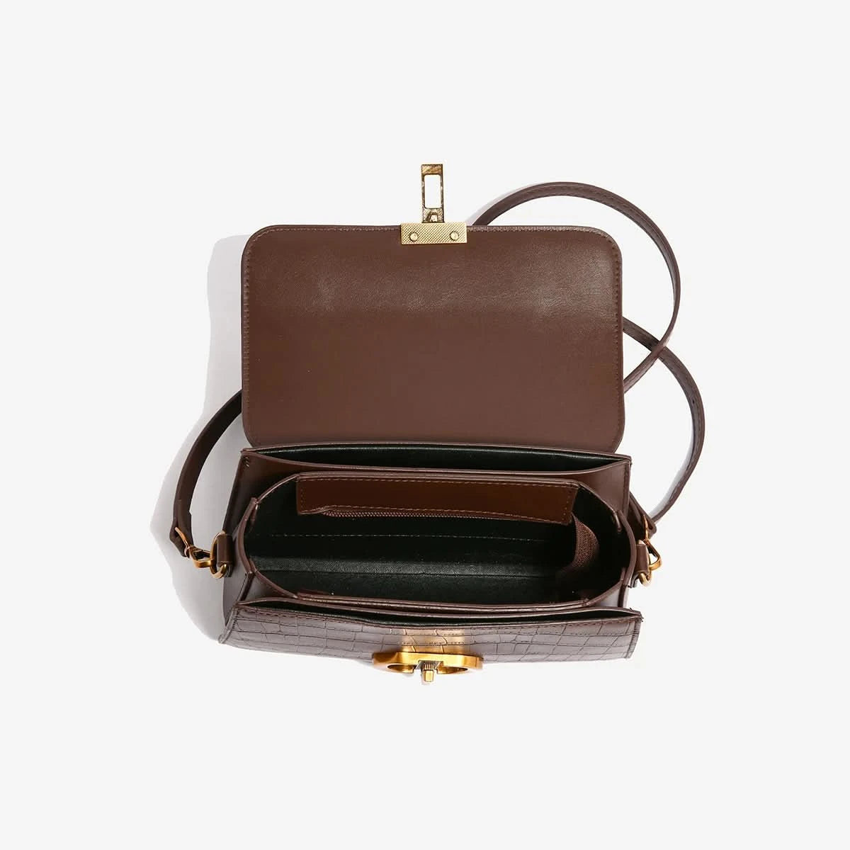 Small Leather Armpit Bags for Women, Chain Shoulder, Crossbody Bag, Ladies Vintage Underarm Handbags, Summer - M & M Global