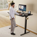 JHK Electric Standing Computer Desk Height Adjustable Workstation Ergonomic Work Table with Metal Frame For Home Office