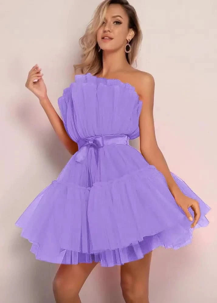 Evening Long Dress for Women Elegant Sexy Sleeveless Dresses Gauze Lady Loose Black Club Vestidos Mujer Party Dress Summer 2023 - M & M Global