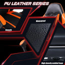Gaming Chair, Computer Chair with Wheels, Adjustable Height Pu Leather Gamer Chair Office Desk Chair