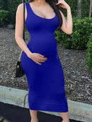 New 2026 Sleeveless Full Length Wrapped Women's Dresses Elegant Casual Dresses