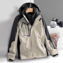 Two-piece Jacket for Men Detachable Windproof Waterproof Mountaineering Clothing 3-in-1 Outdoor Waterproof Jacket New Style