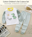 Children Kids Clothes Sets  Boys Girls Suit Pajamas Clothinng Pants Cartoon Autumn Winter Sleepwear Outfits - M & M Global