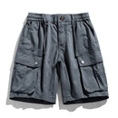 Summer Men Cargo Cotton Shorts Mens Multi Pocket Casual Shorts Spring Mens Jogger Pants Fashion Beach Shorts Dropshipping LZLLTT