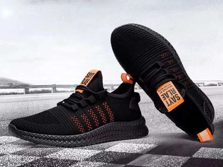2024 Autumn New Trendy Men's Shoes Mesh casual non slip sneakers Fashion breathable male footwear Outdoor comfortable light shoe - M & M Global