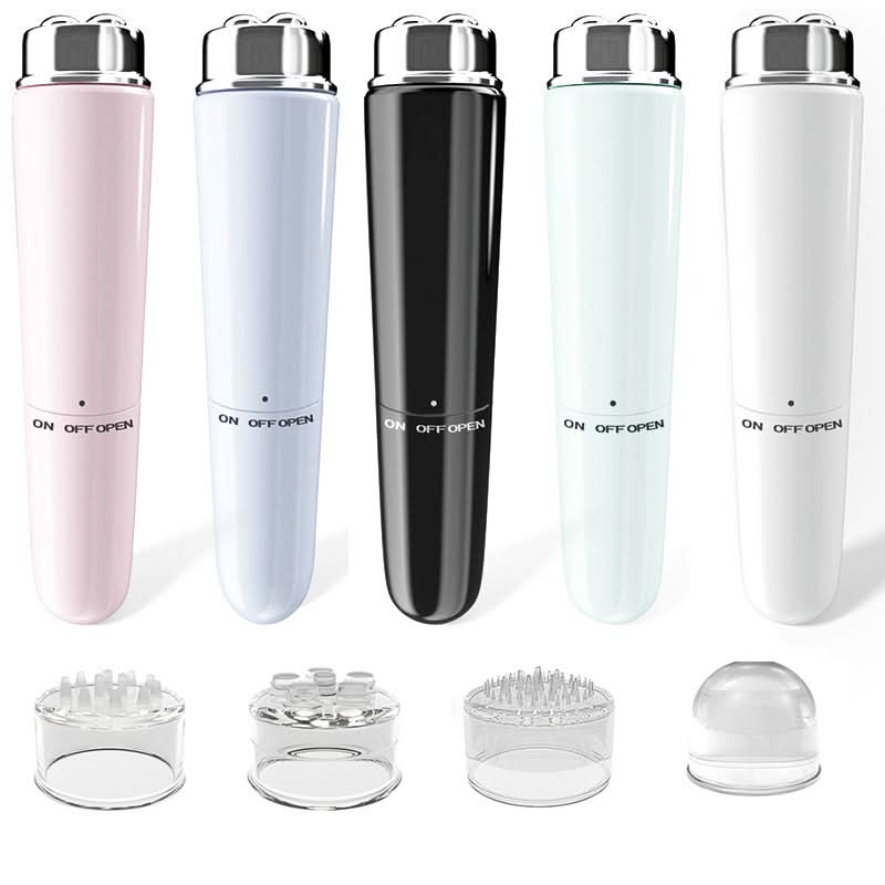 New Mini Eye Massager Electric Vibration Beauty Instrument Magnetic Therapy Portable V Face Massage Stick - M & M Global