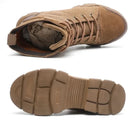 Men’s Industrial Safety Shoes Steel Toe Cap - Anti-Smash Anti-Punctur Outsole Outdoor Indestructible Construction Work Shoes