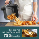 5.8 QT Air Fryer Small Oven, Digital Oil-Less Cooker Airfryer, 8 Presets Cooking Functions, Roast, Bake, Reheat, Cook Quikly wit - M & M Global