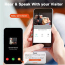 Tuya Smart Video Doorbell Camera HD Wireless doorbell for Home Security, Night Vision, Voice Change, 2-Way Audio, Waterproof - M & M Global