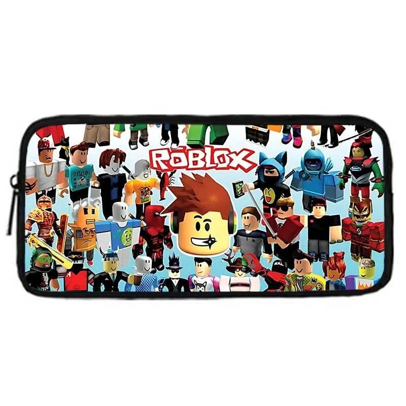 Child School Game R-RobloxS Backpack with Lunch Bags ,Pencil Bags ,School Bags for Boys Girls Best Gift - M & M Global