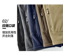 Men's Warm Jacket, Sports Hooded Sweatshirt, Oligon Fabric Coat, High-quality Design, Warm Coat with Fashionable Hood 2025 New
