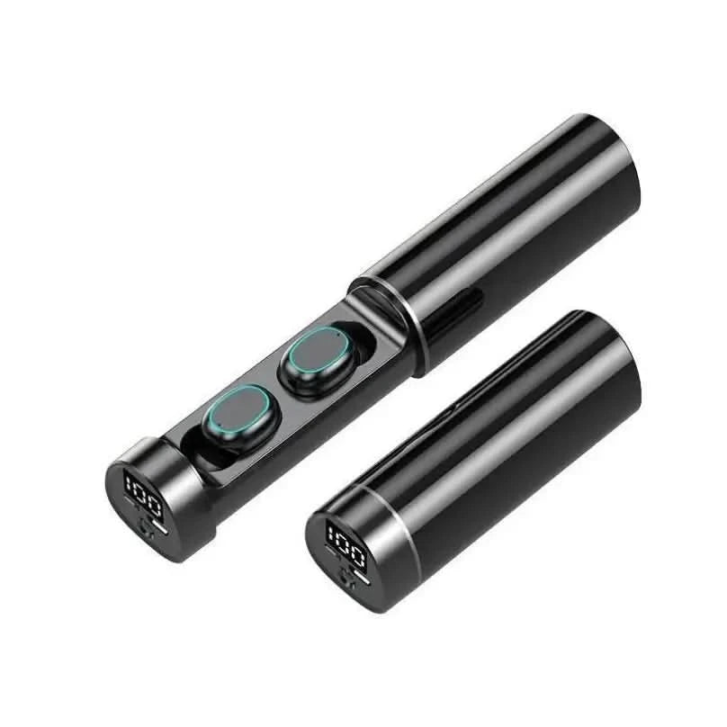 N21 Wireless Earphones Stereo Bass Earbuds LED Digital Display Headphones With Microphone TWS Headsets Lights For Smartphone - M & M Global